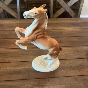 Royal Dux, Prancing Horse/Porcelain Figurine